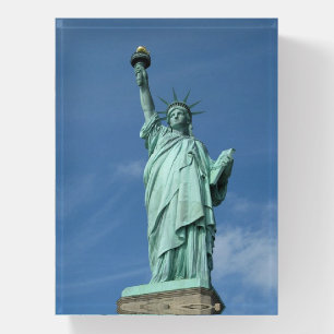Statue of liberty photo paperweight