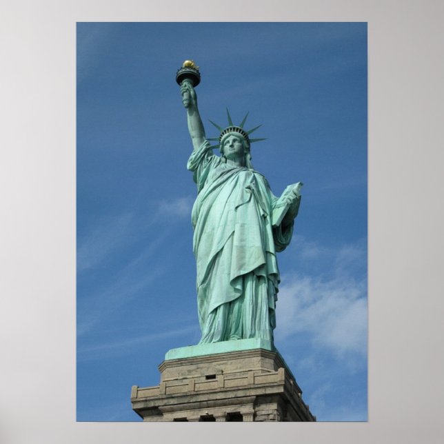 Statue of liberty photo poster (Front)