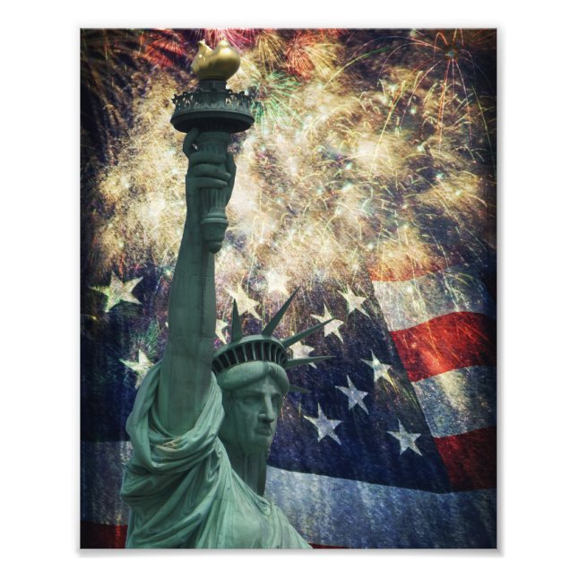 Statue of Liberty Photo Print (Front)