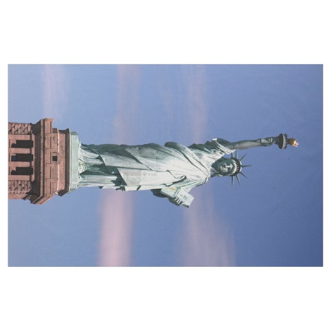 Statue of liberty Photograph Fabric (Yard)