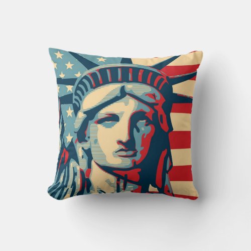 Statue of Liberty Pillow