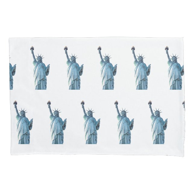 Statue of liberty  pillow case (Front)