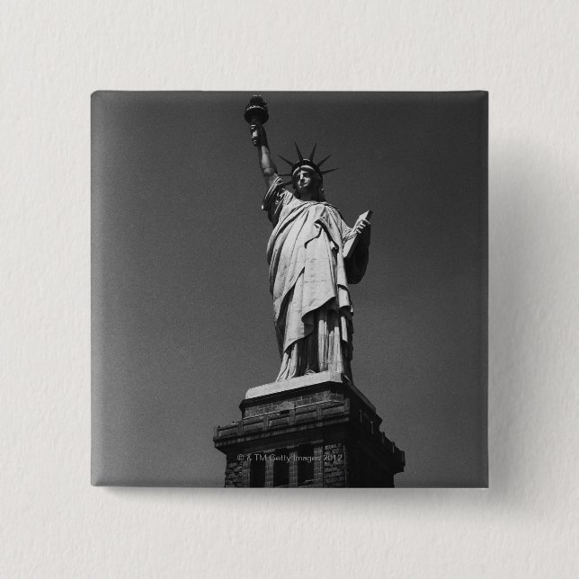 Statue of Liberty Pinback Button (Front)