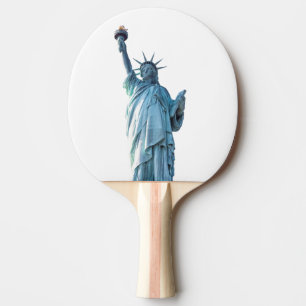 Statue of liberty ping pong paddle