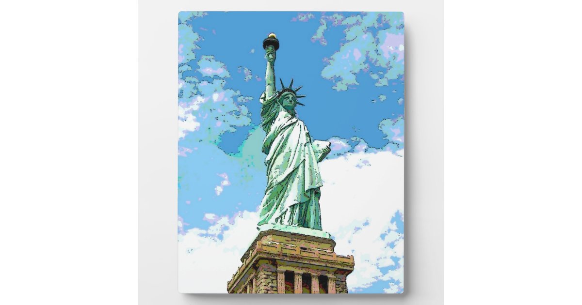 Statue of Liberty Plaque Zazzle