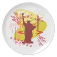 Statue Of Liberty Plate