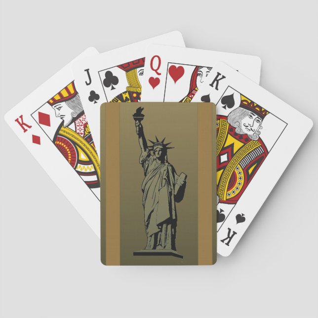 Statue of Liberty Playing Cards (Back)