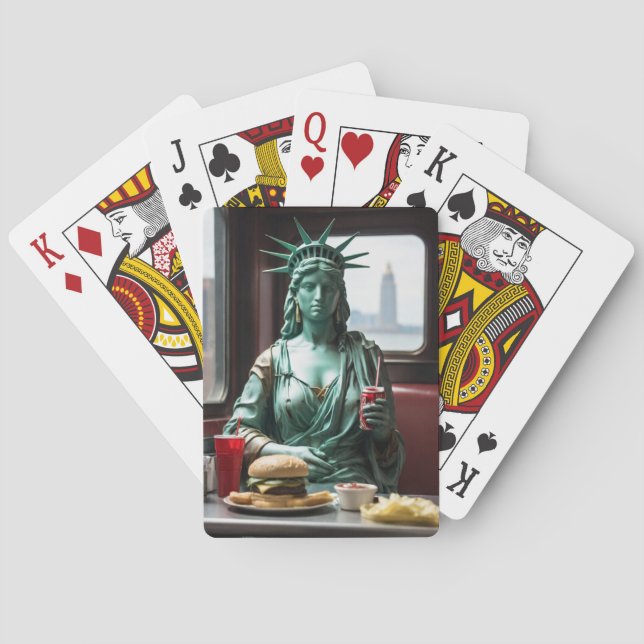 Statue of Liberty Playing Cards (Back)