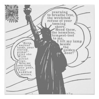 Statue Of Liberty Poem Poster