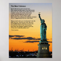 Statue of Liberty Poem, The New Colossus