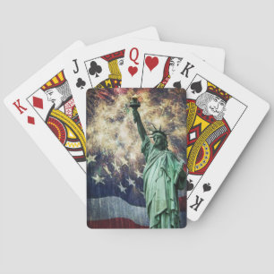 Statue of Liberty Poker Cards