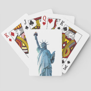 Statue of liberty poker cards