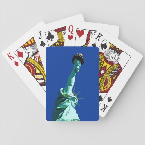 Statue of Liberty Poker Cards