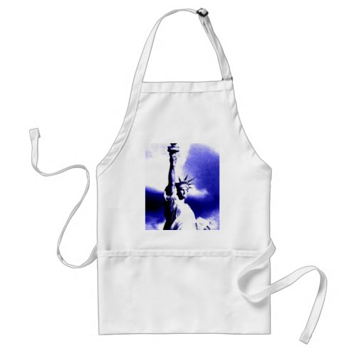 Statue of Liberty Pop Art Adult Apron