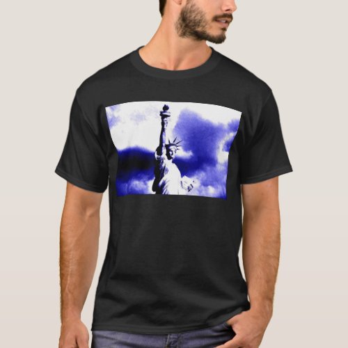 Statue of Liberty Pop Art T_Shirt