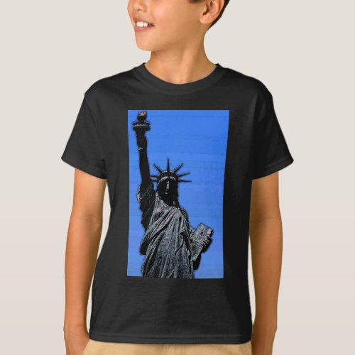 Statue of Liberty Pop Art T_Shirt