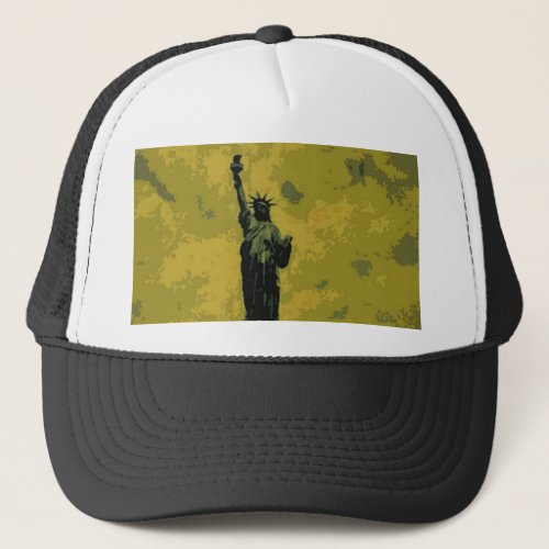 Statue of Liberty Pop Art Trucker Hat