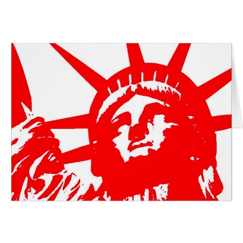 Statue of Liberty Pop Art USA Symbol