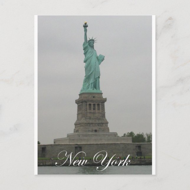 Statue of Liberty Postcard (Front)