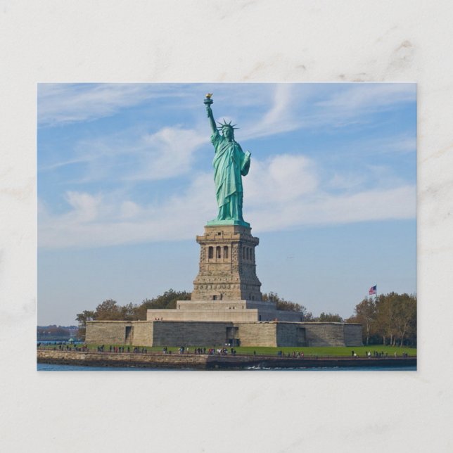 Statue of Liberty postcard (Front)