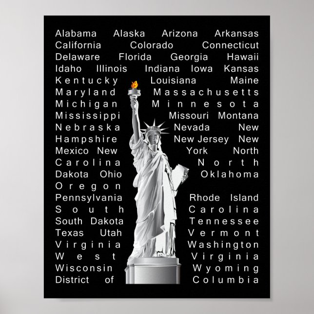 Statue of Liberty Poster (Front)