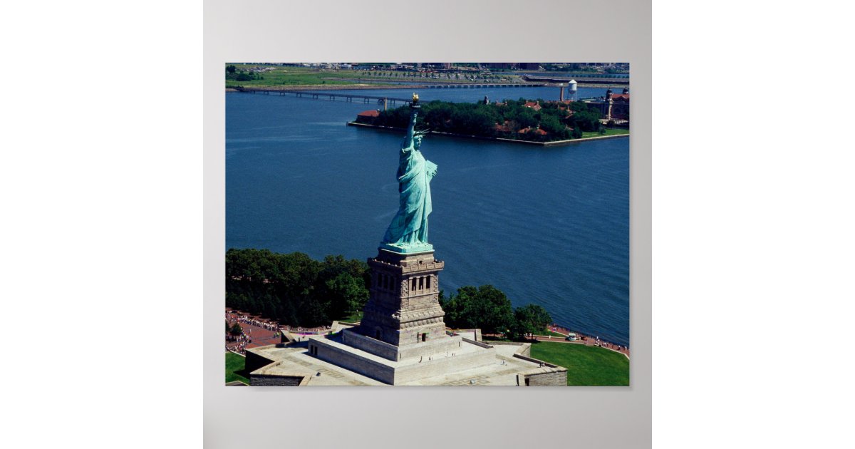 Statue of Liberty poster in New York City USA | Zazzle