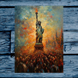 Statue of Liberty Poster Print