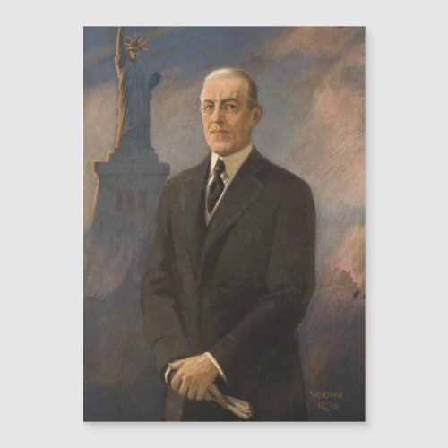 Statue of Liberty  President Woodrow Wilson