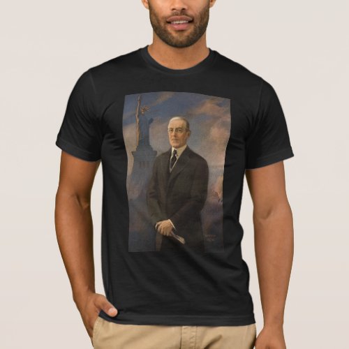 Statue of Liberty  President Woodrow Wilson T_Shirt