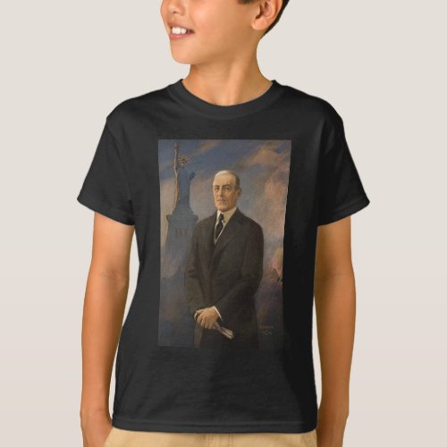 Statue of Liberty  President Woodrow Wilson T_Shirt