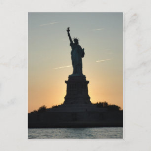 Statue of Liberty Profile - ReasonerStore Postcard