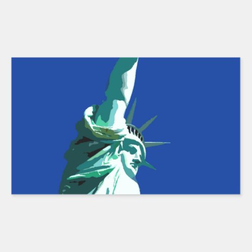 Statue of Liberty Rectangular Sticker