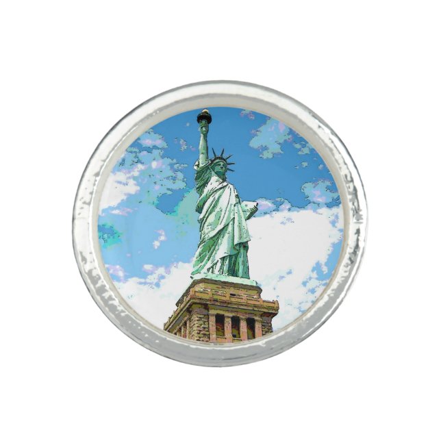Statue of Liberty Ring (Front)