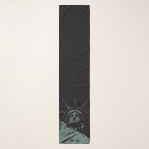 Statue of Liberty Scarf Custom New York Souvenir