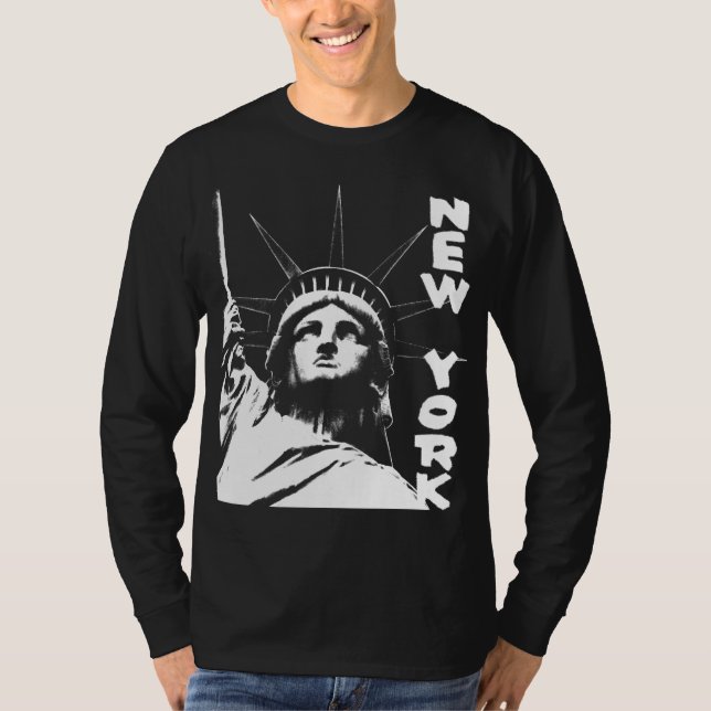 Statue of Liberty Shirt Men's NYC Shirt Souvenir (Front)