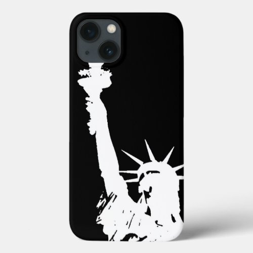 Statue of Liberty Silhouette iPhone 13 Case