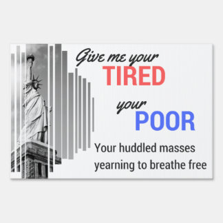 Statue of Liberty small yard sign