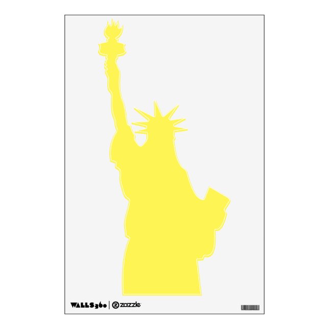 Statue Of Liberty Sticker (Front)