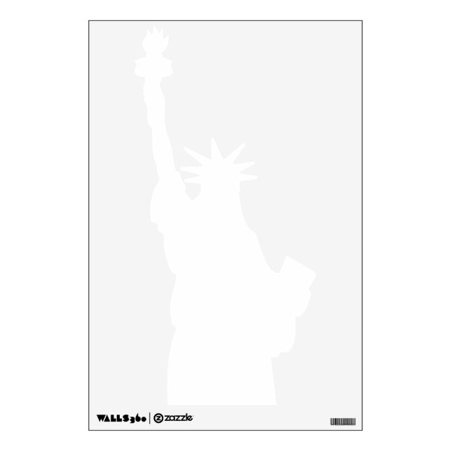 Statue Of Liberty Sticker (Front)