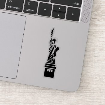 Statue Of Liberty Sticker by PD_Graphics at Zazzle