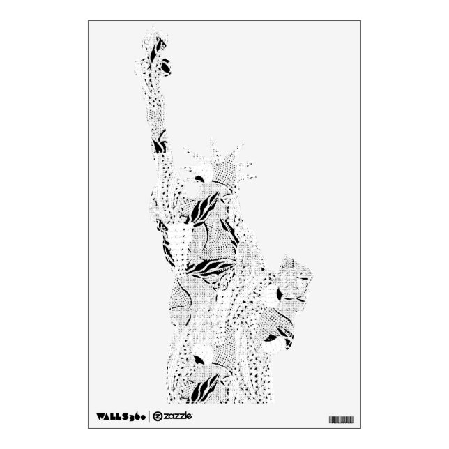 Statue Of Liberty Sticker (Front)
