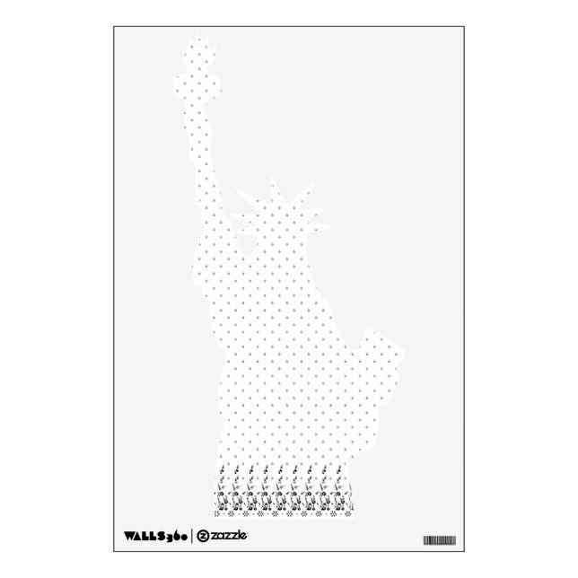 Statue Of Liberty Sticker (Front)