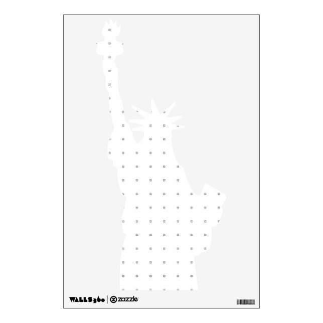 Statue Of Liberty Sticker (Front)