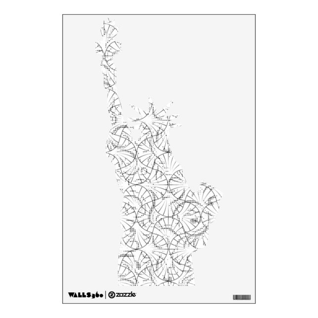 Statue Of Liberty Sticker (Front)