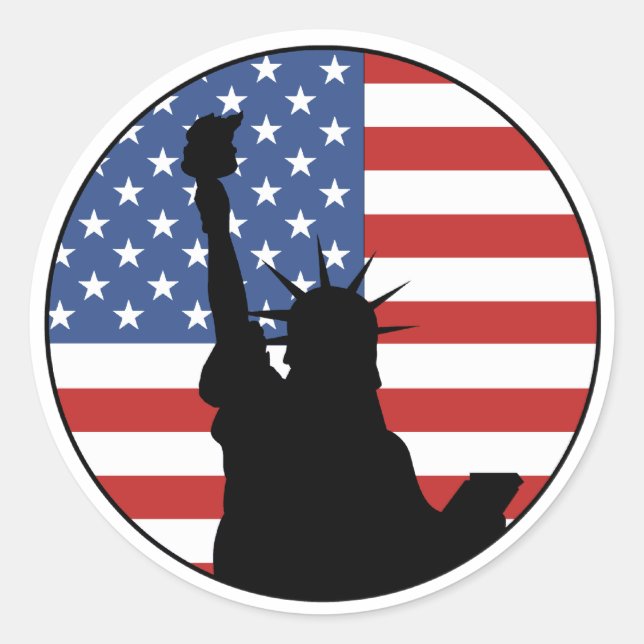 Statue of Liberty stickers (Front)