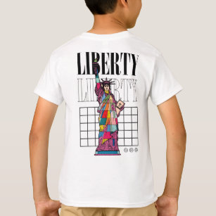 Statue Of Liberty Streetwear Graphic T-Shirt