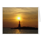 Statue of Liberty Sunset (Front Horizontal)