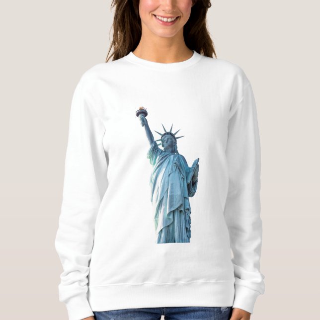 Statue of liberty   sweatshirt (Front)