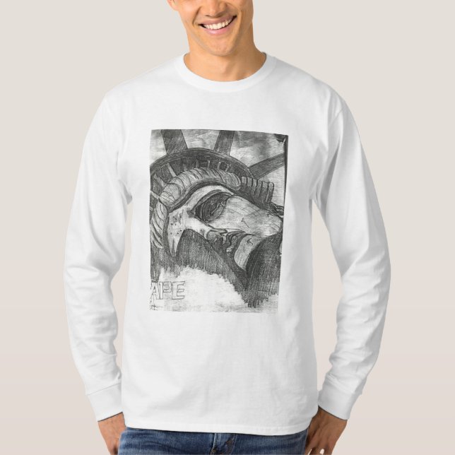 statue of liberty T-Shirt (Front)