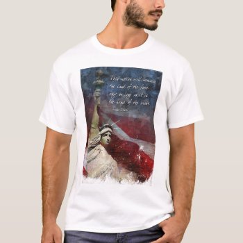 Statue Of Liberty T-shirt by William63 at Zazzle